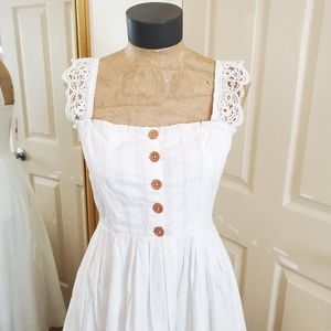 FREE PEOPLE Midi Cotton Dress